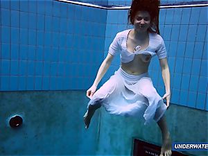 impressive furry underwatershow by Marketa