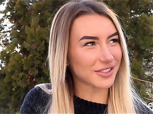 QUEST FOR ejaculation - Russian Katrin Tequila drains